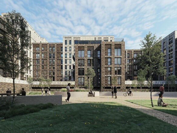 External view of the apartments at Tranquillity Manchester