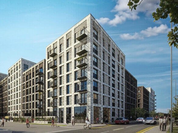 External of Tranquillity apartments Manchester