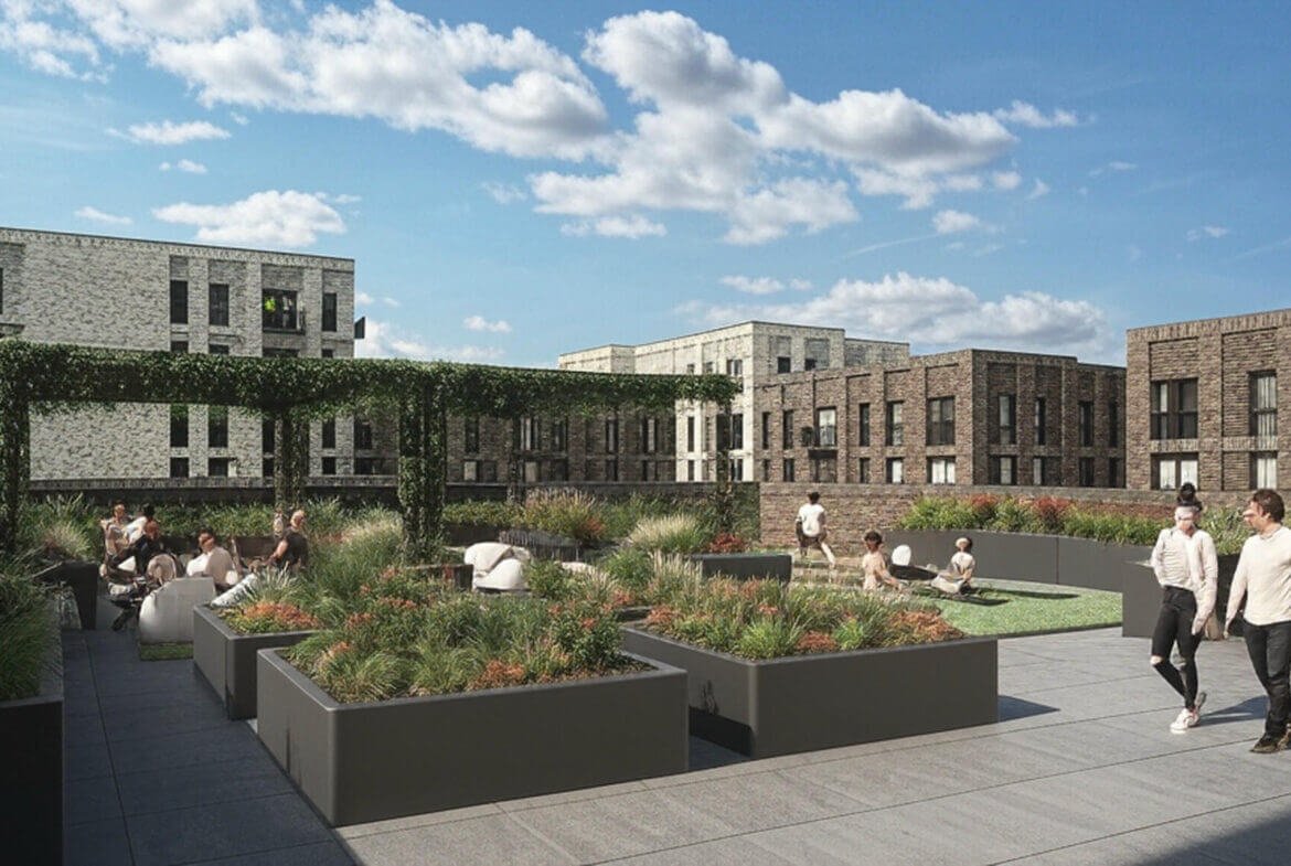 Tranquillity views of the gardens