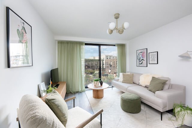 Tranquillity open plan living area